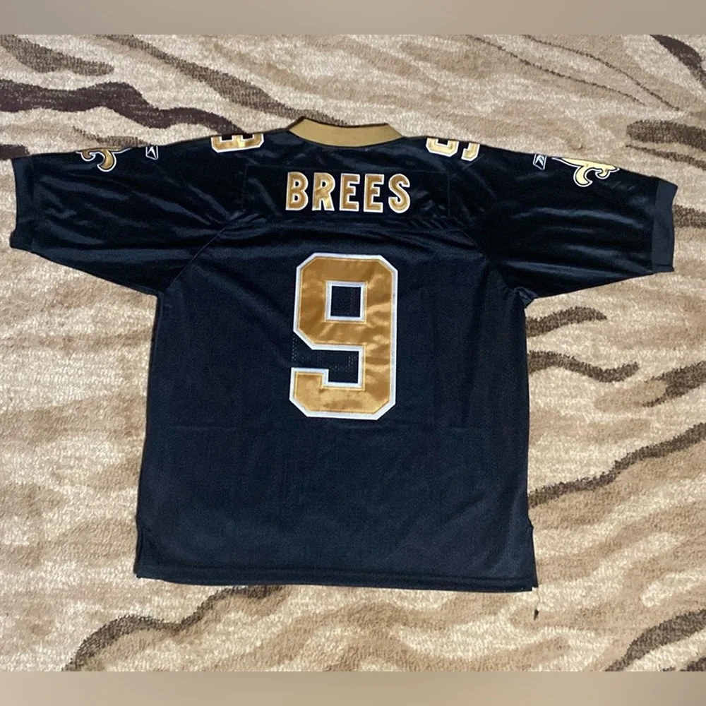 Reebok New Orleans Saints Drew Brees Super Bowl Jersey Stitched Name/#. Size 50 - Picture 3 of 7